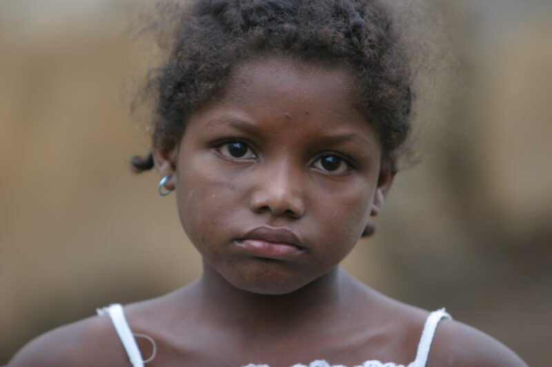 Girl in Sao Tome — Sao Tome, Africa