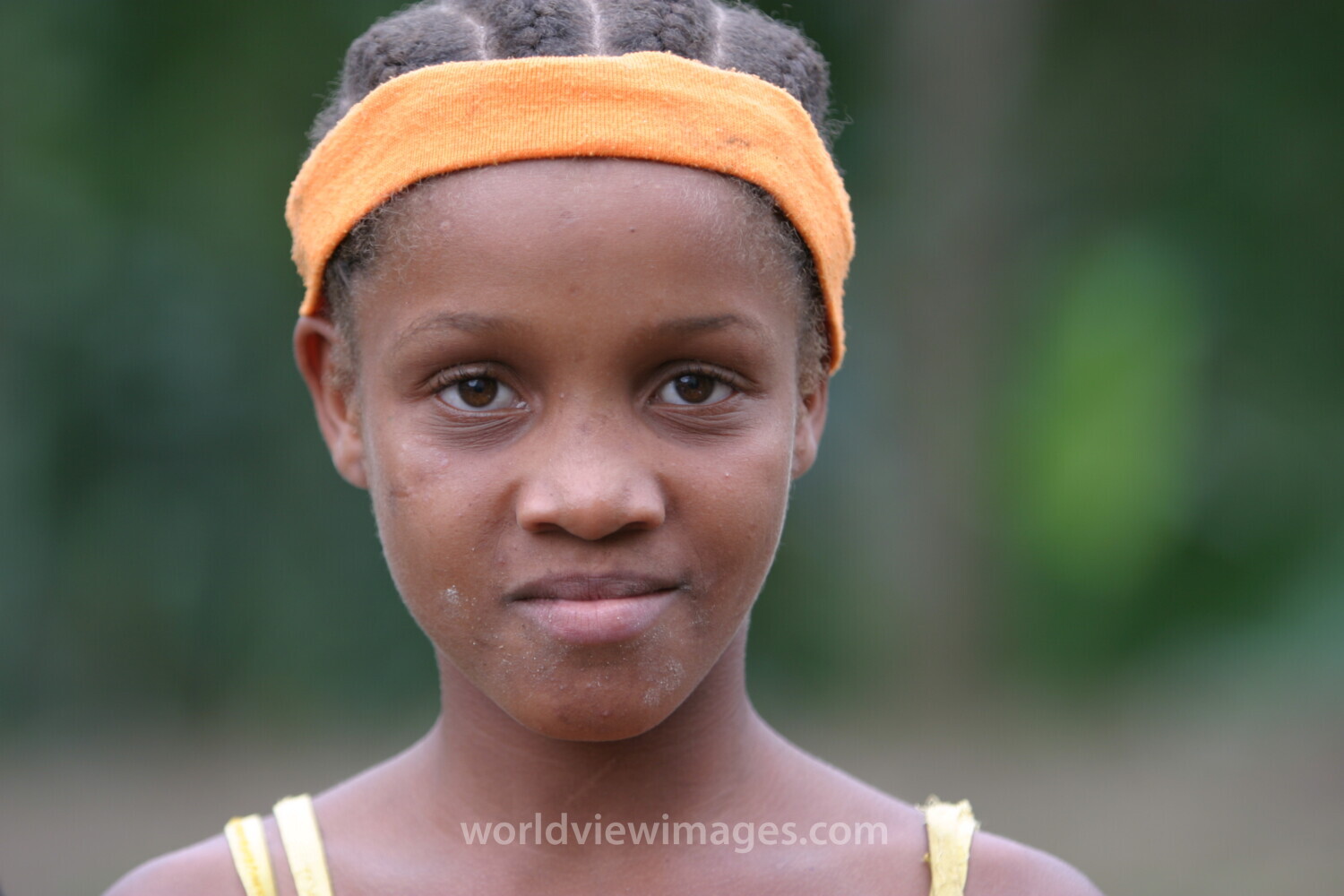Girl in Sao Tome
