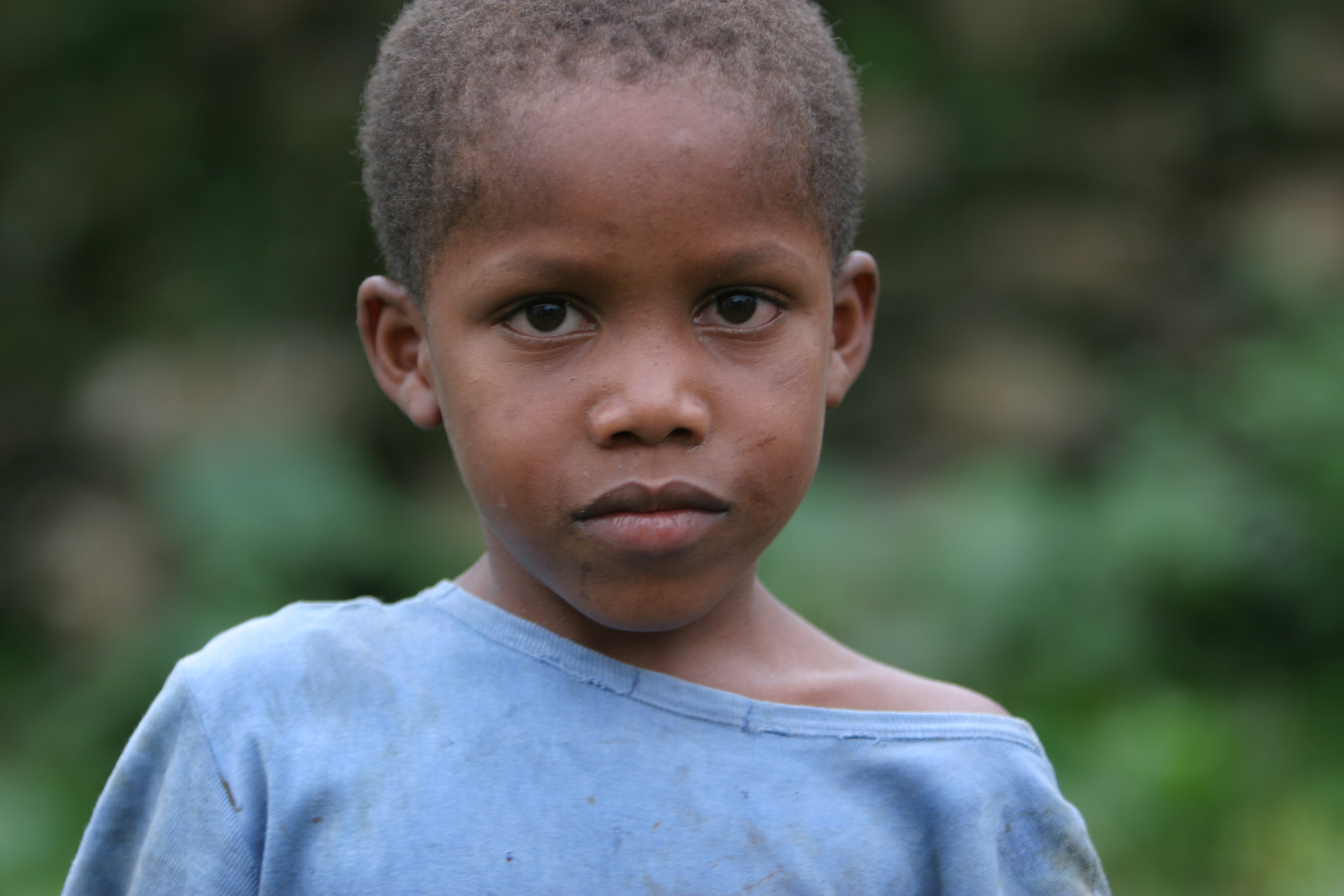 Boy in Sao Tome