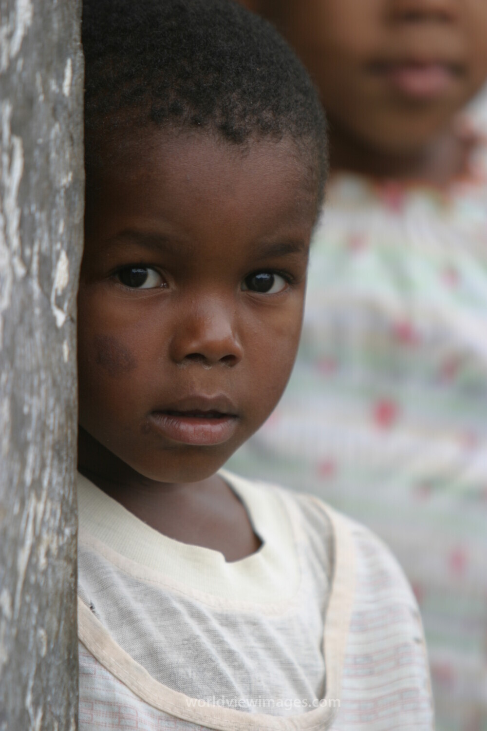 Boy in Sao Tome