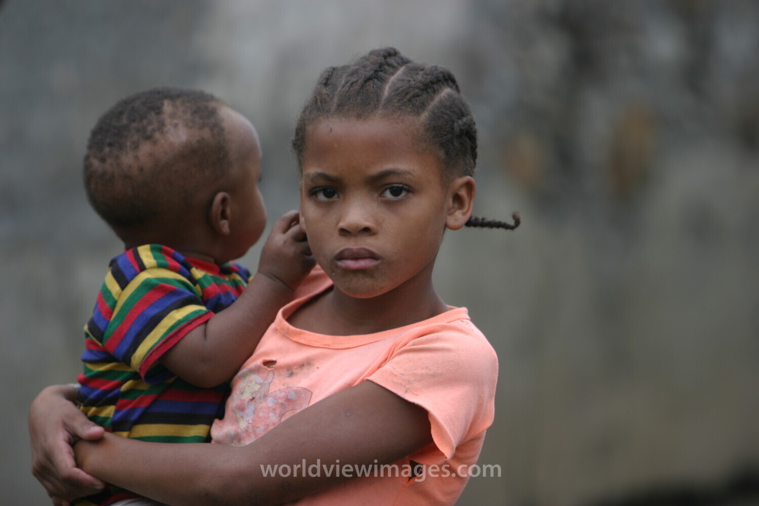 Girl in Sao Tome