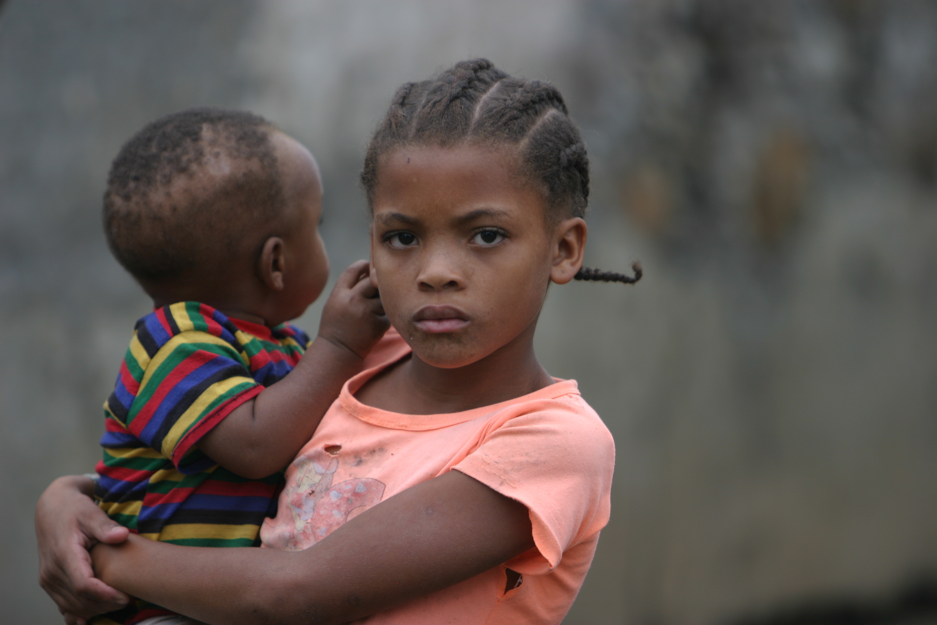 Girl in Sao Tome