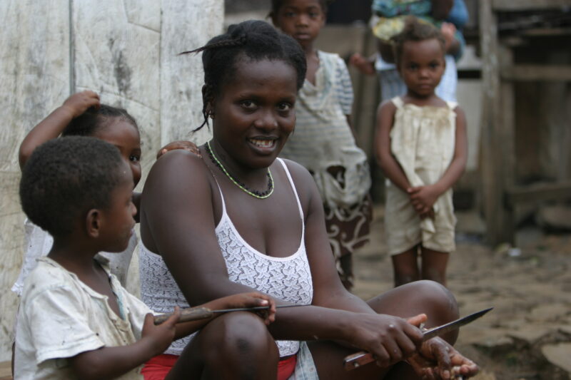 Woman in Sao Tome — Stock Images of women in Sau Tome, Africa — Sao Tome, Africa, Women, woman, people