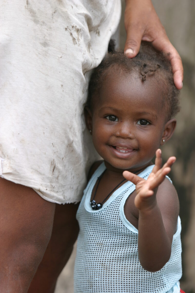 Baby in Sao Tome — Sao Tome, Africa