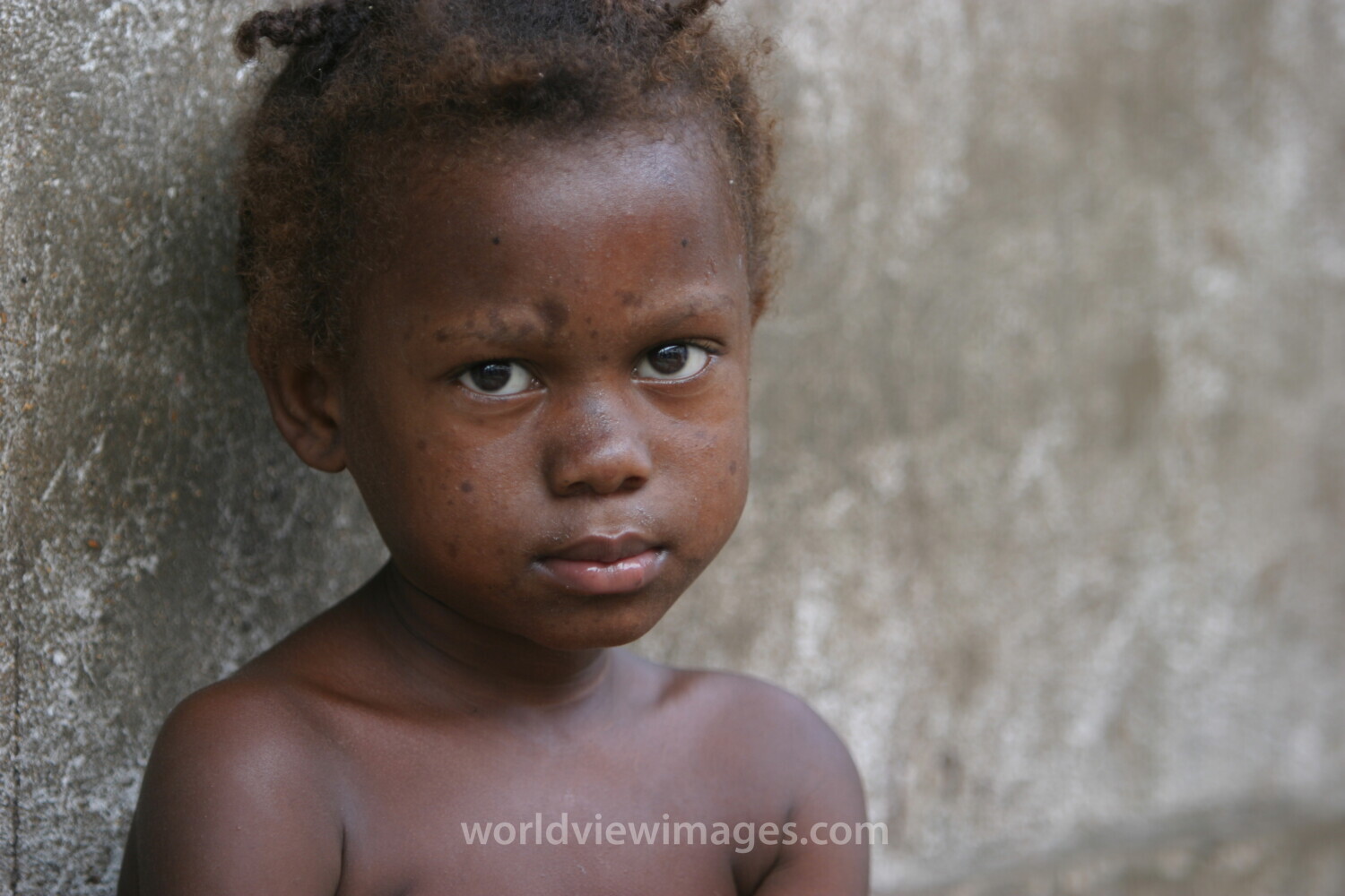 Girl in Sao Tome