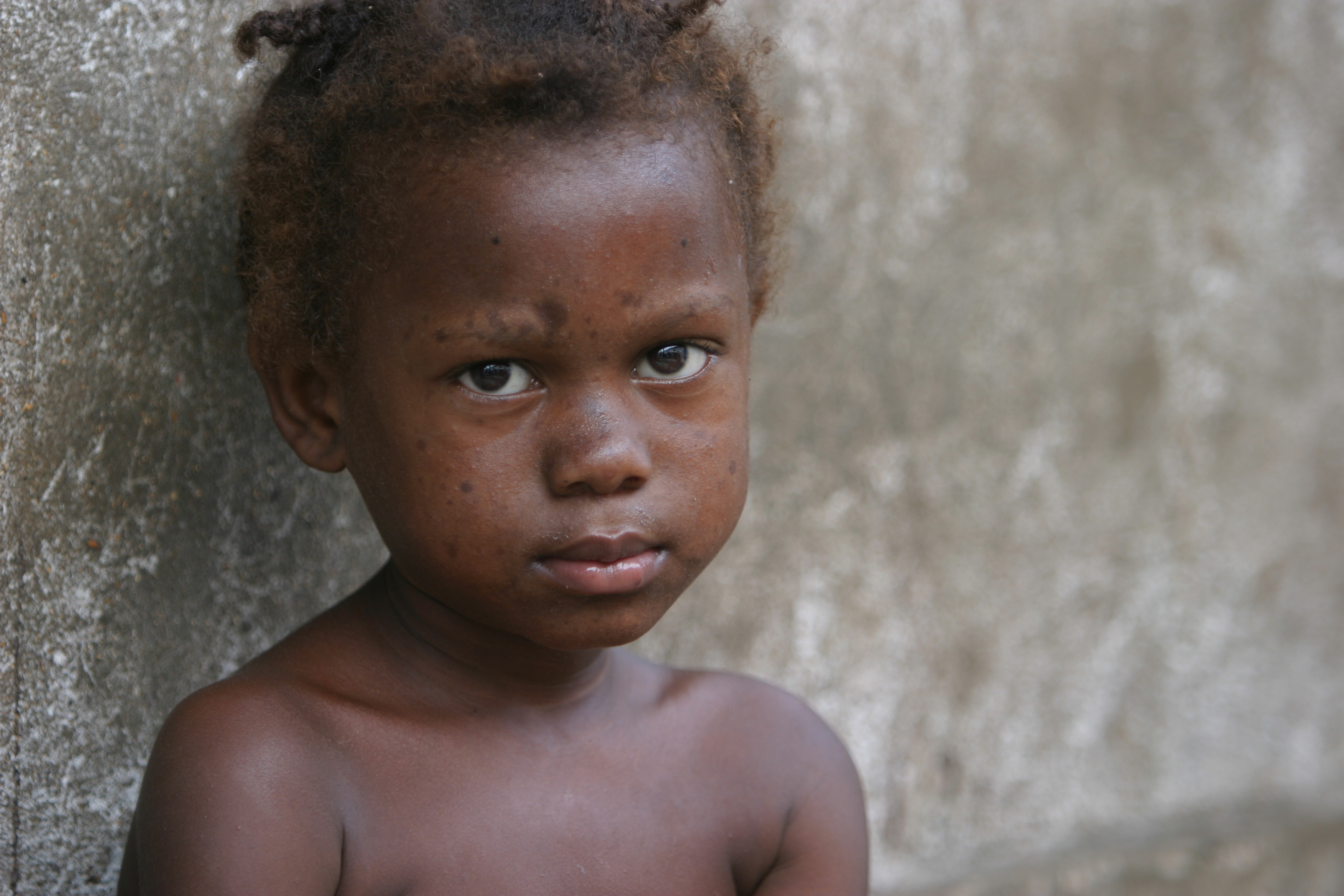 Girl in Sao Tome