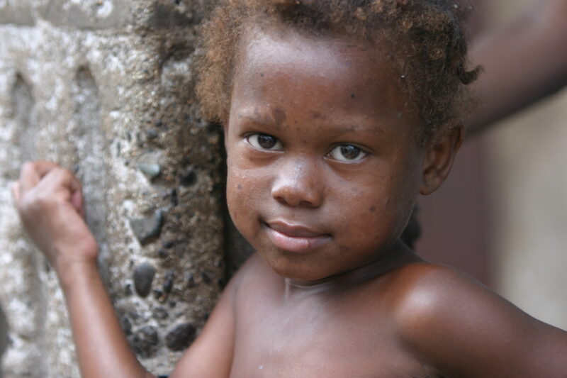 Girl in Sao Tome — Sao Tome, Africa