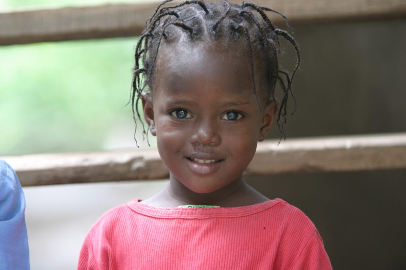 Girl in Sao Tome — Sao Tome, Africa