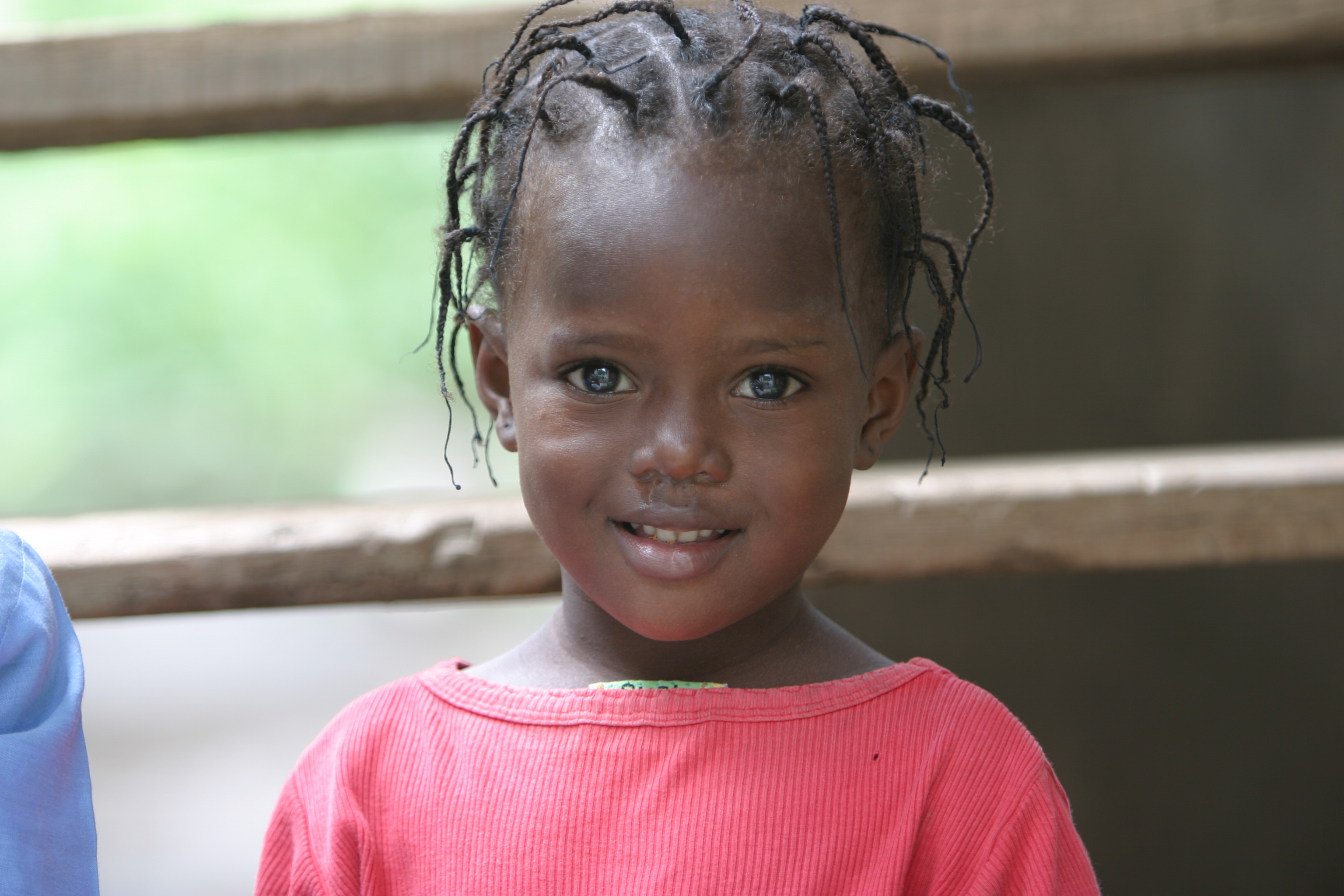 Girl in Sao Tome