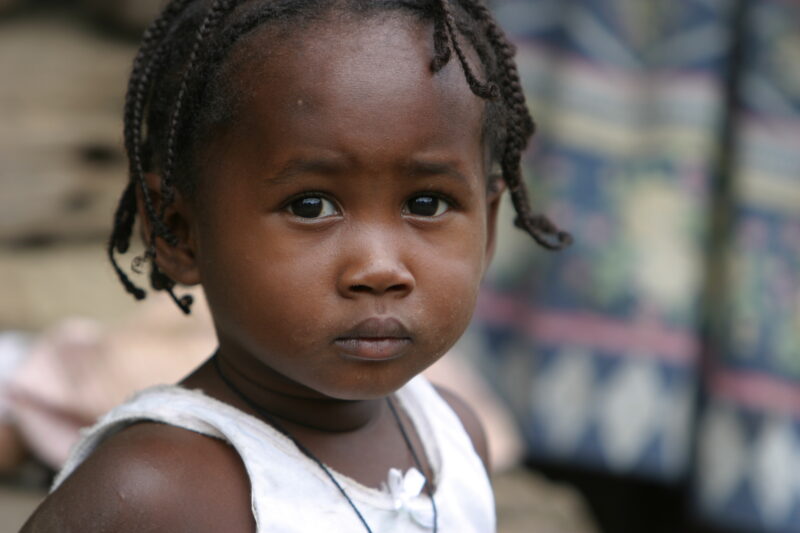 Baby in Sao Tome — Sao Tome, Africa
