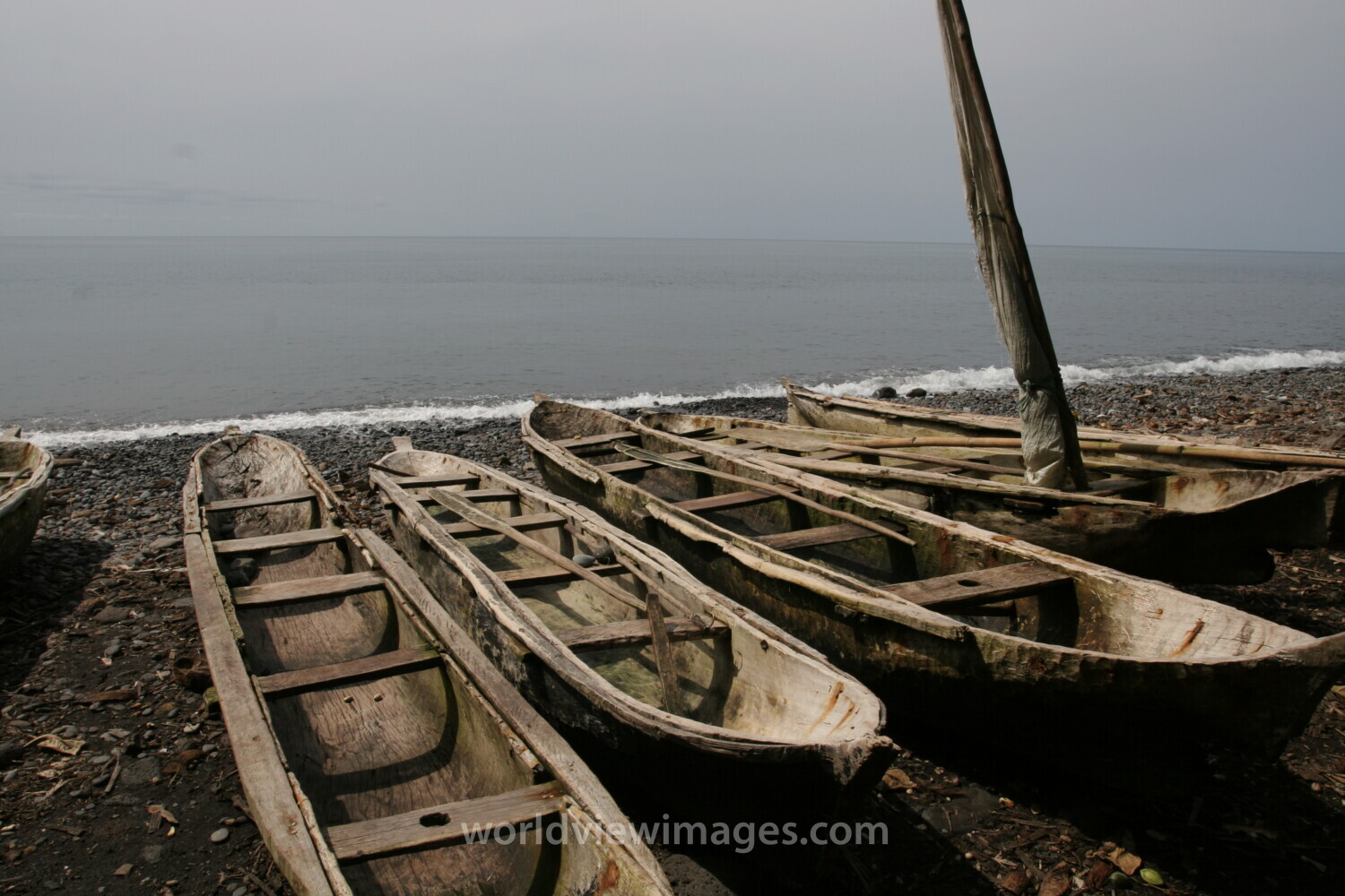 Fishing boats in Sao Tome