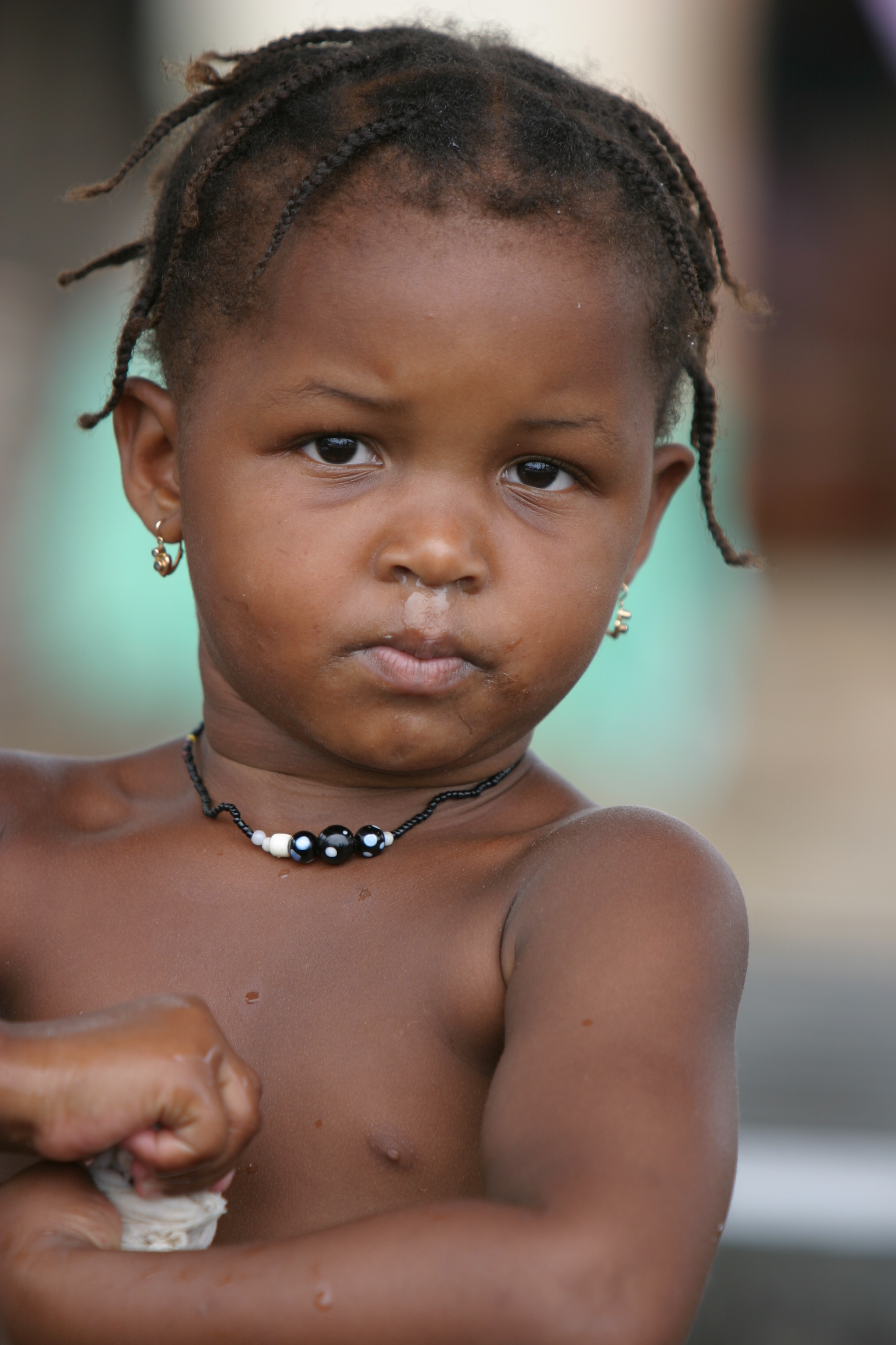 Baby in Sao Tome