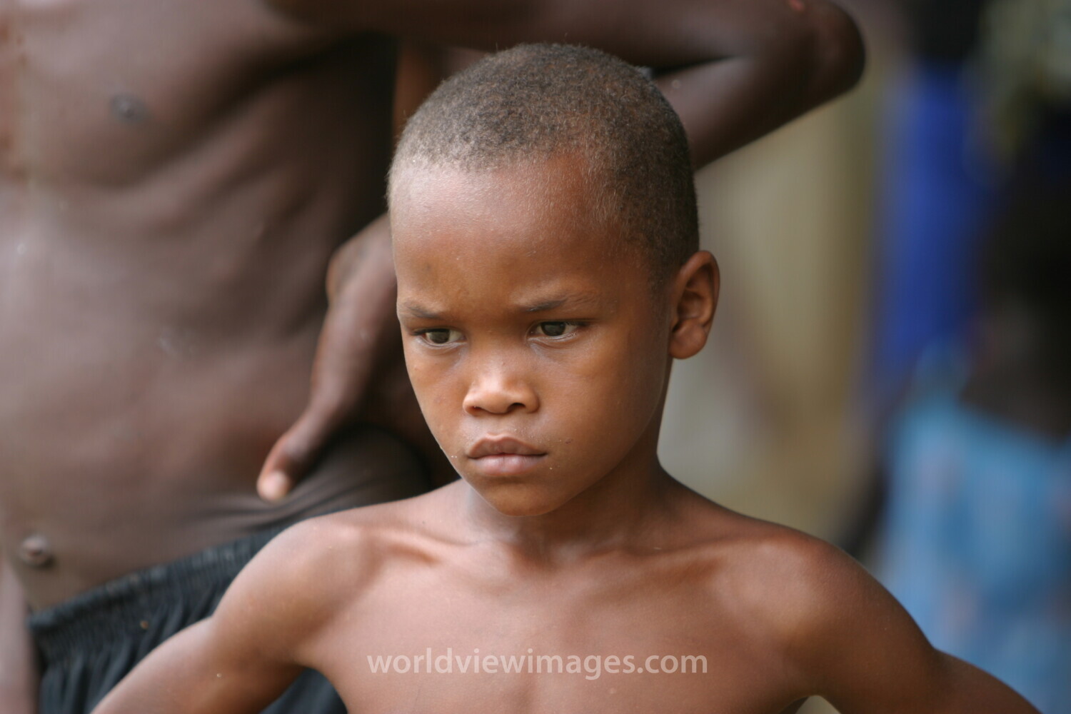 Boy in Sao Tome