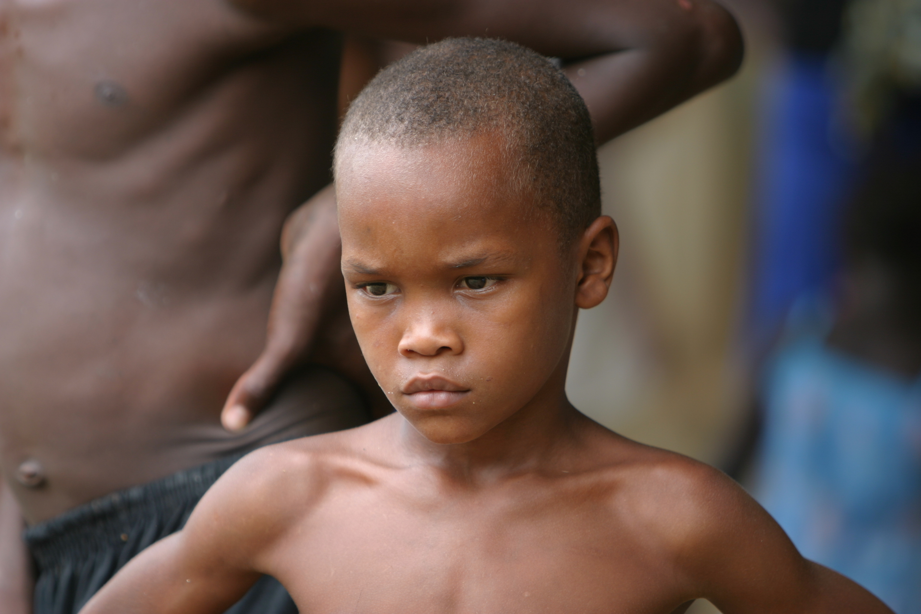 Boy in Sao Tome
