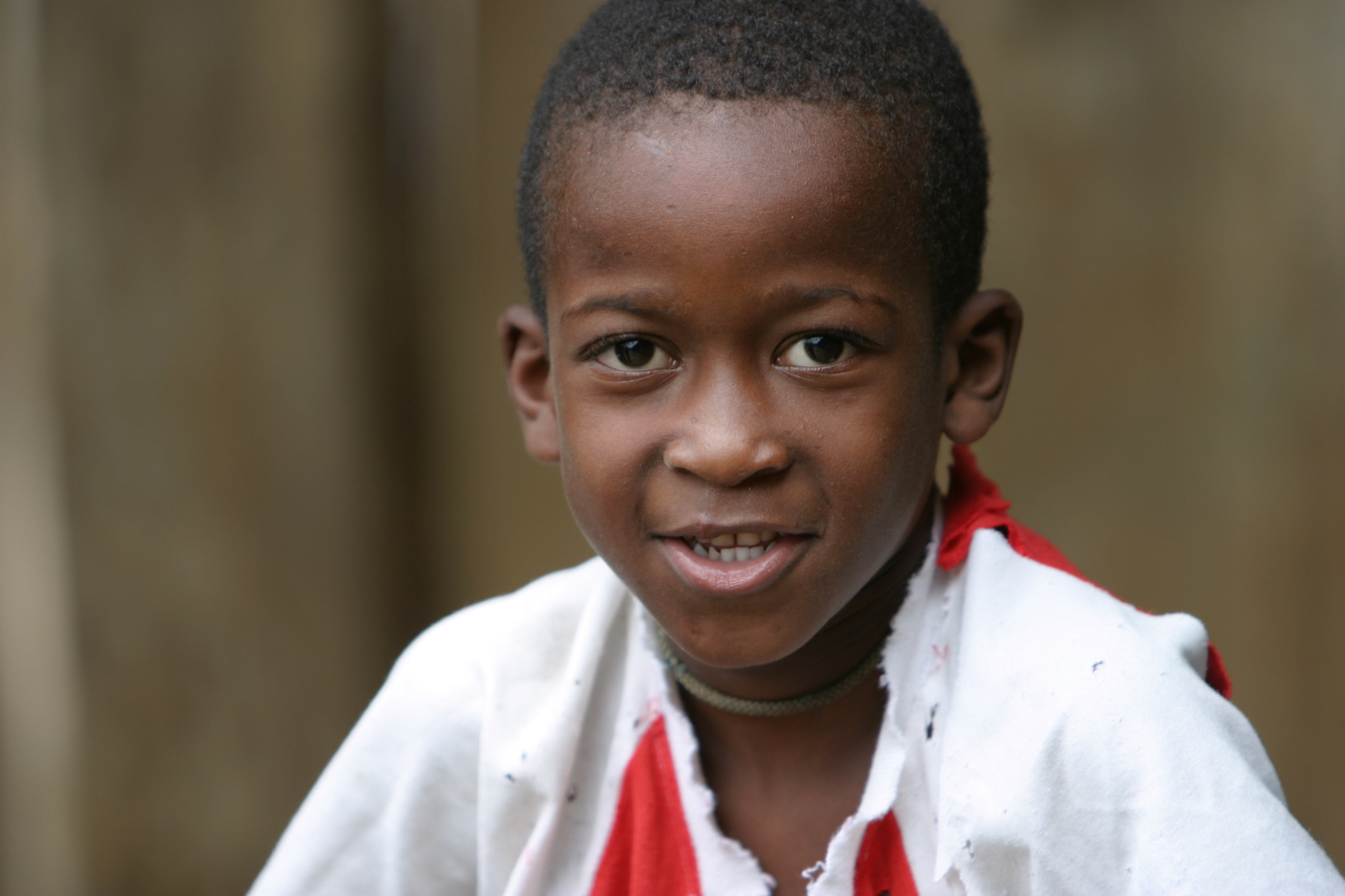Boy in Sao Tome