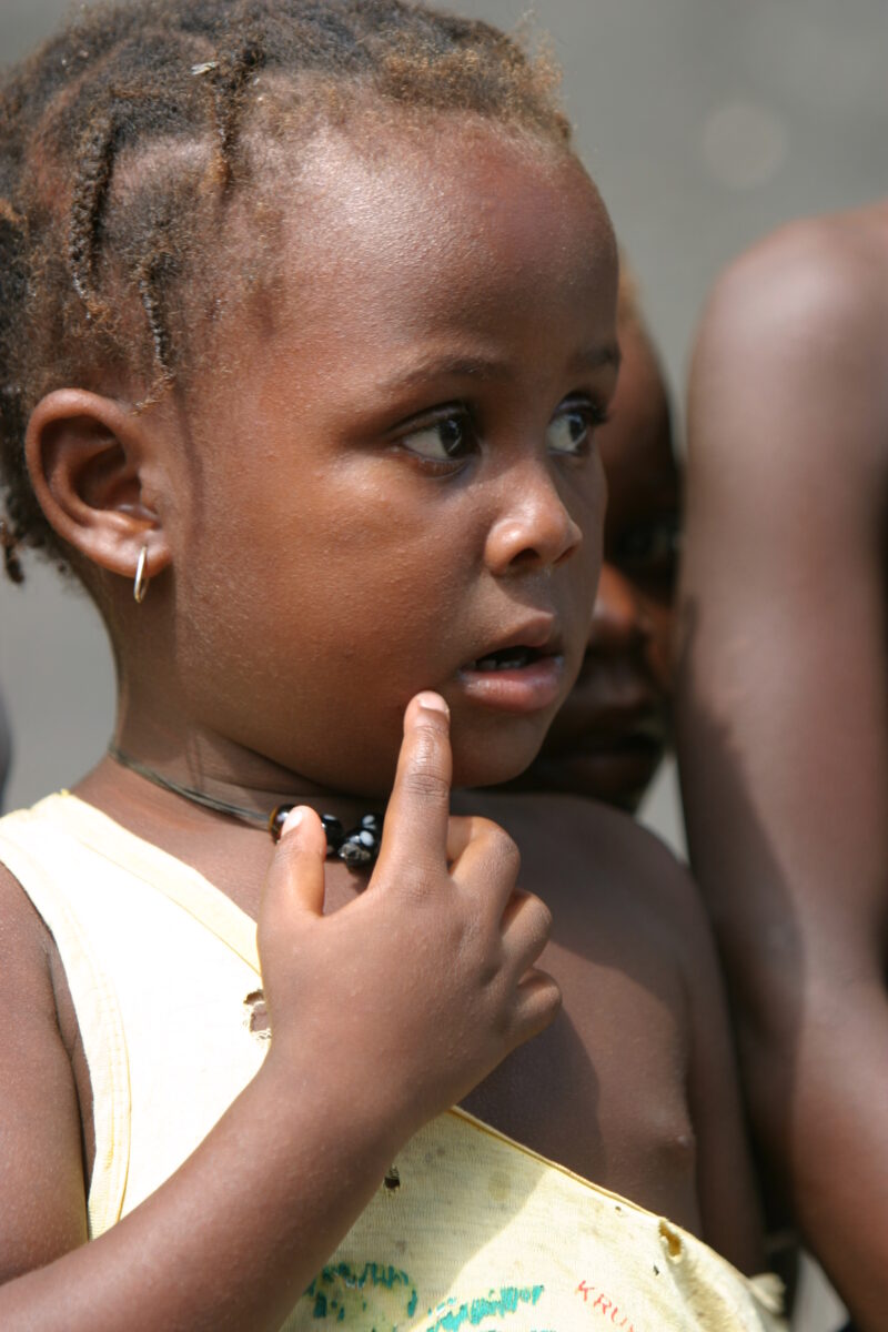 Girl in Sao Tome — Sao Tome, Africa