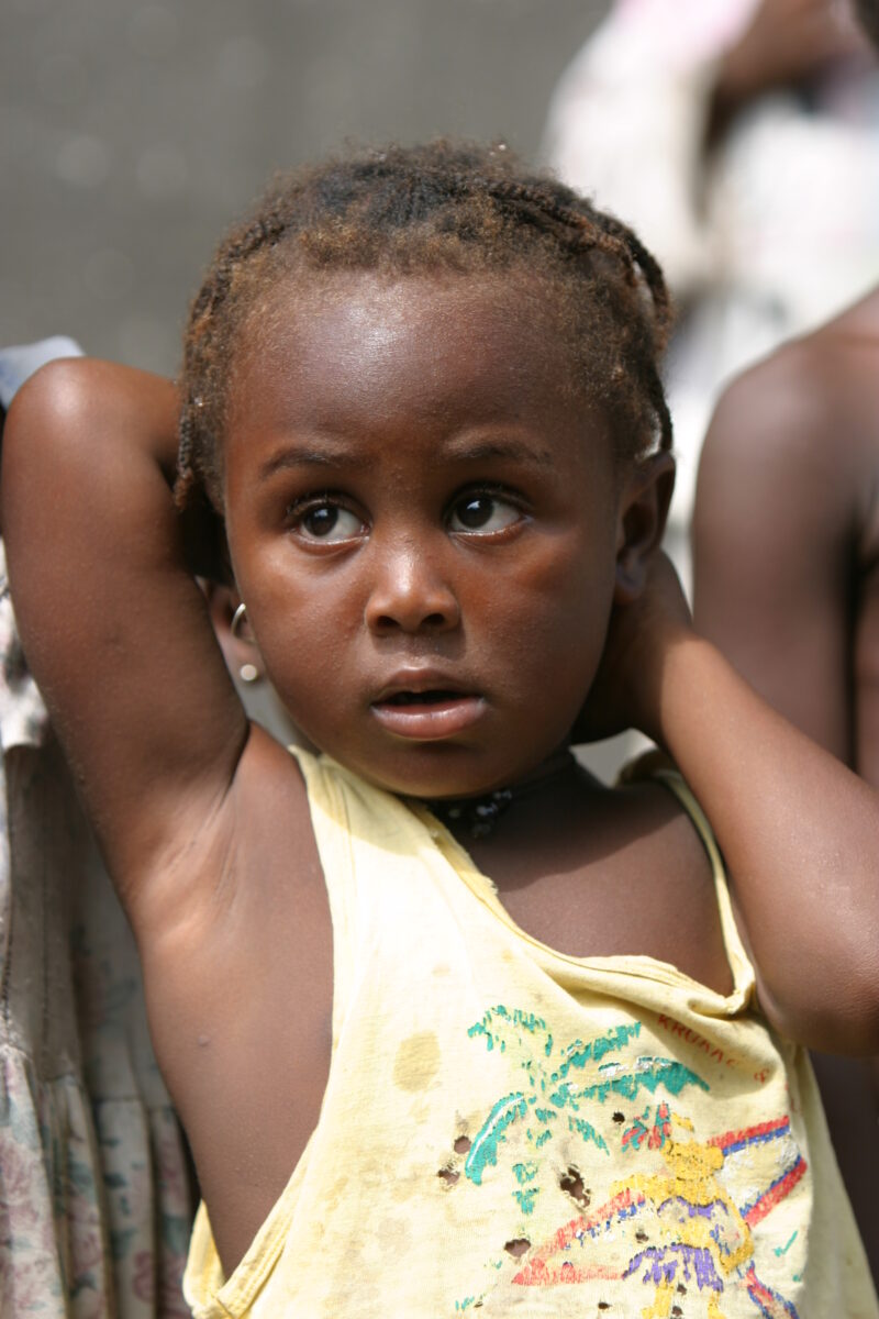 Girl in Sao Tome — Sao Tome, Africa