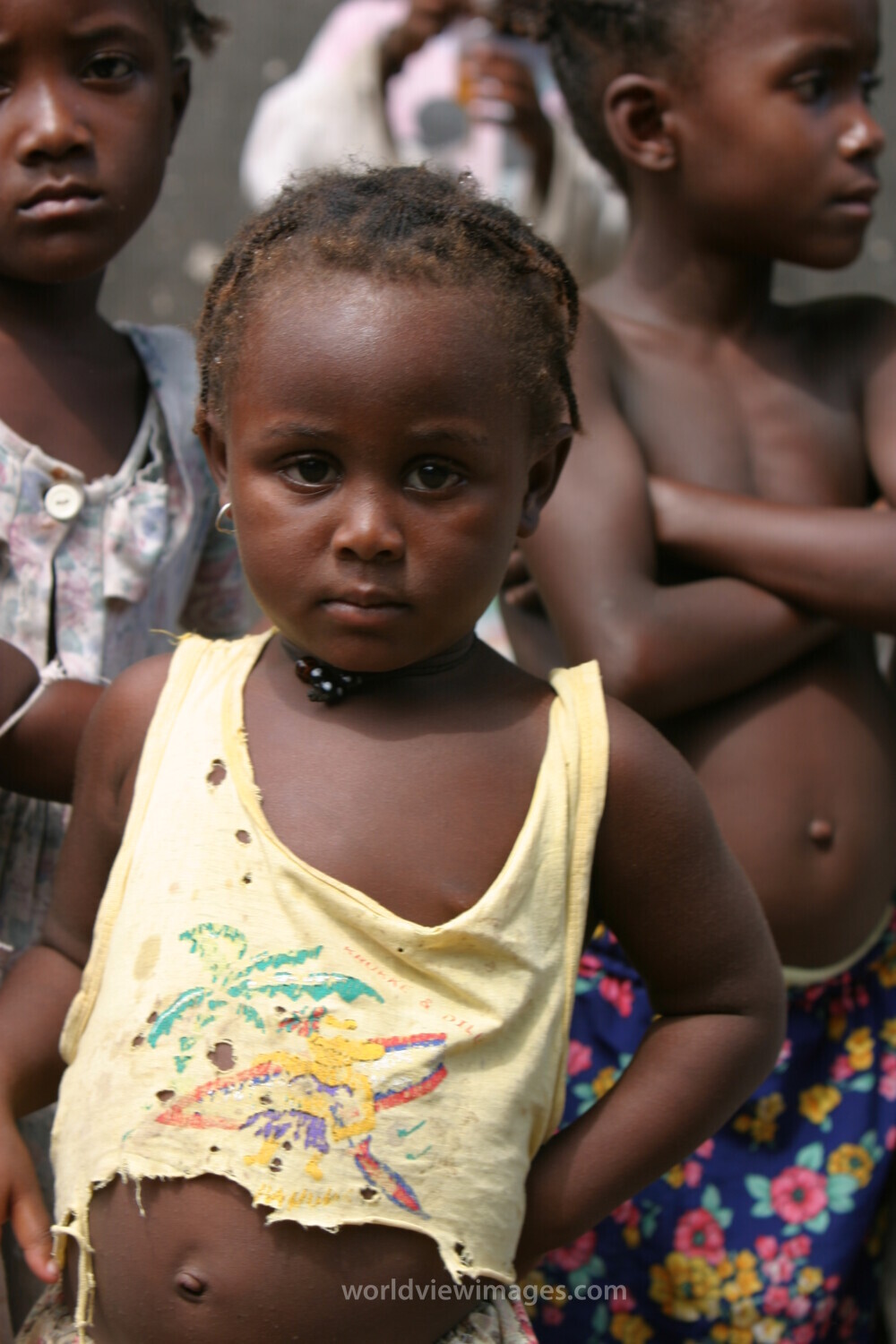 Girl in Sao Tome