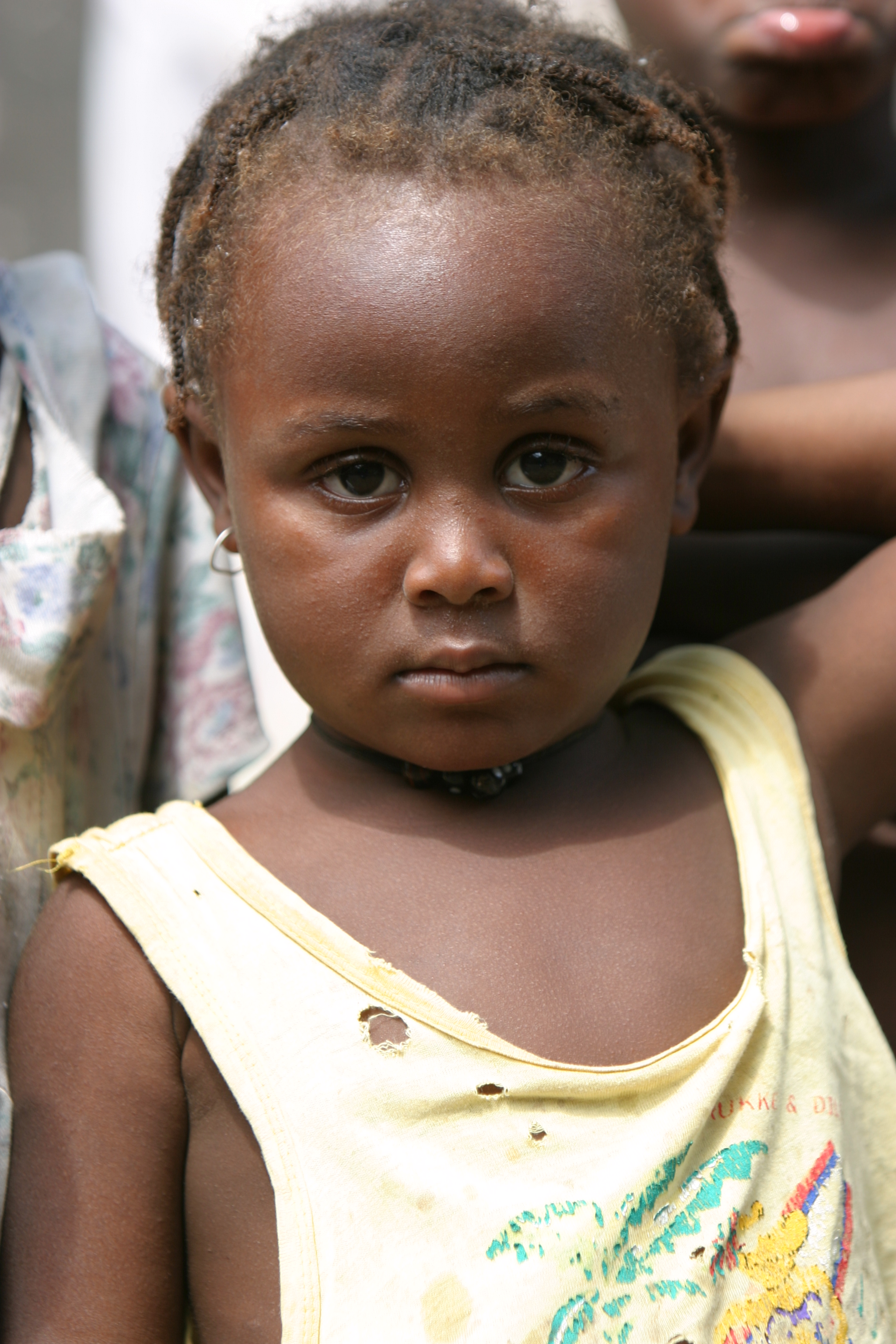 Girl in Sao Tome