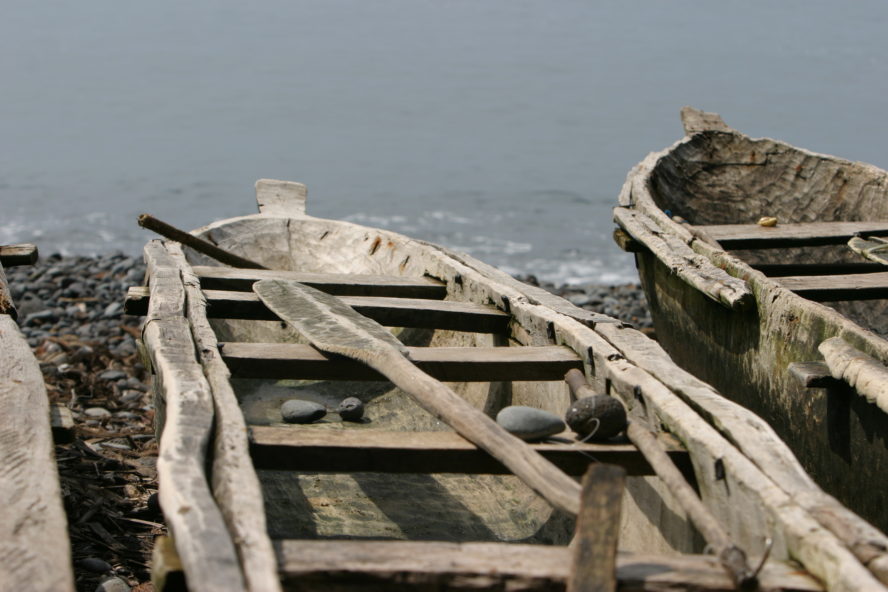 Fishing boats in Sao Tome
