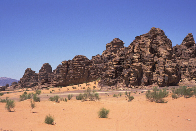 Wadi Rum — Jordan, Wadi Rum, desert, dry