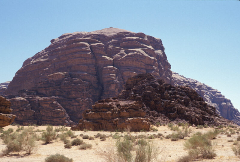 Wadi Rum — Jordan, Wadi Rum, desert, dry