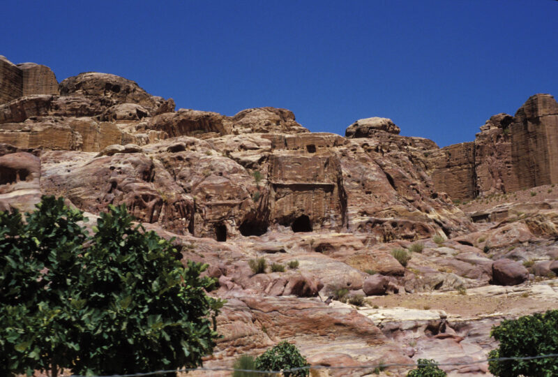 Petra, Jordan — The Beautiful rose colored region of Petra Jordan — Jordan, Petra