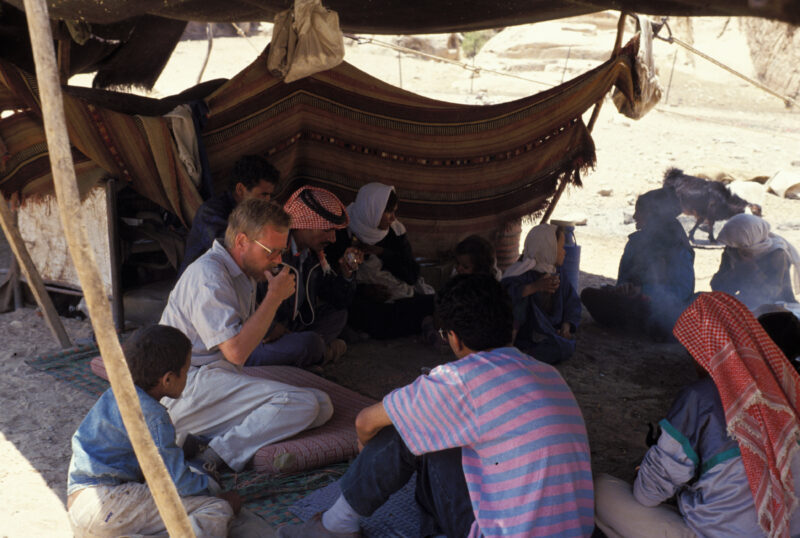 Taking Tea with Bedouins — Anthropologist, Sten LaBianca, takes tea with a Bedouin Family in Little Petra, Jordan — Jordan, Bedouin, tea, hospitality, Dr. St...