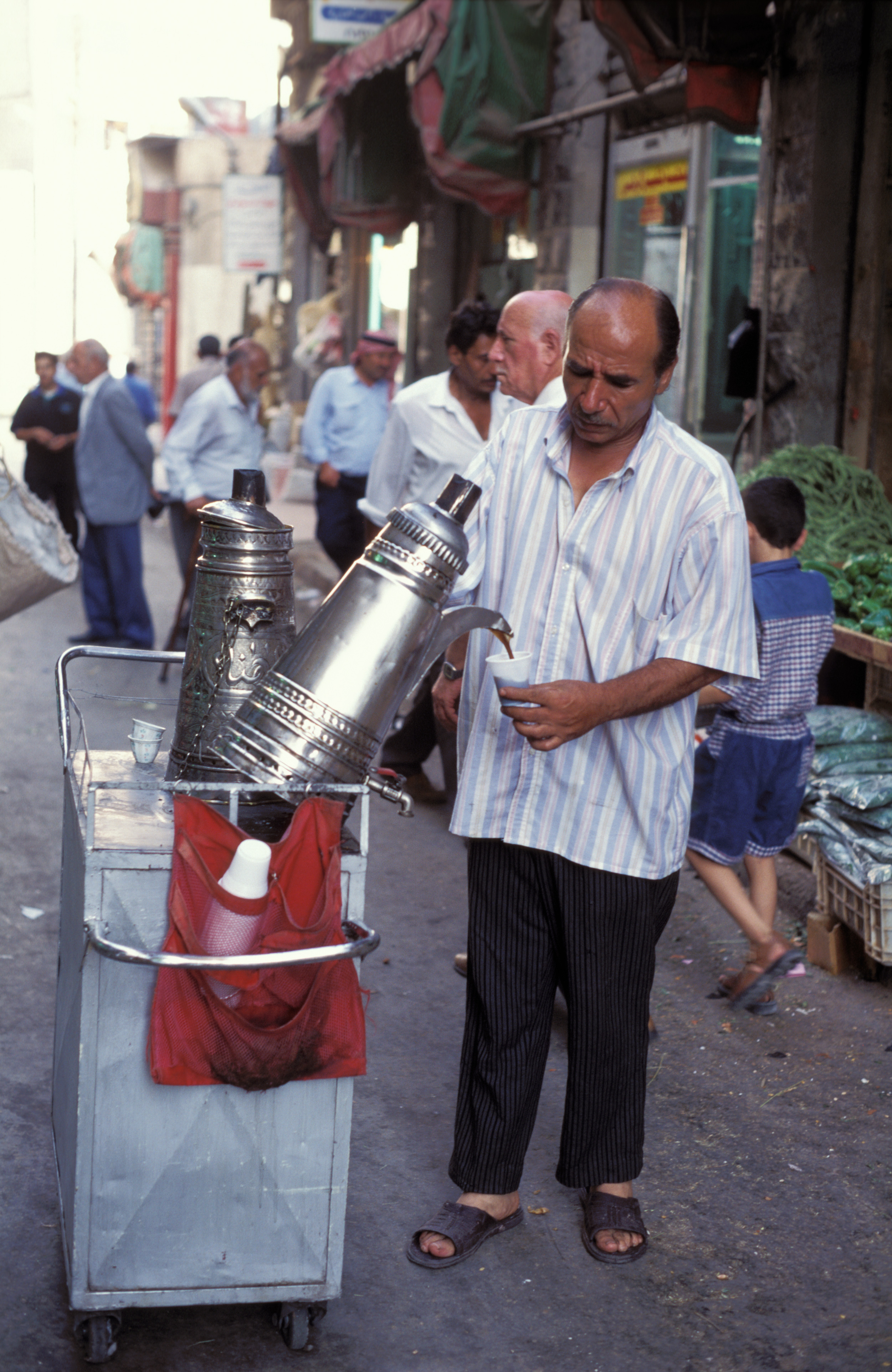 Tea Man in Amman