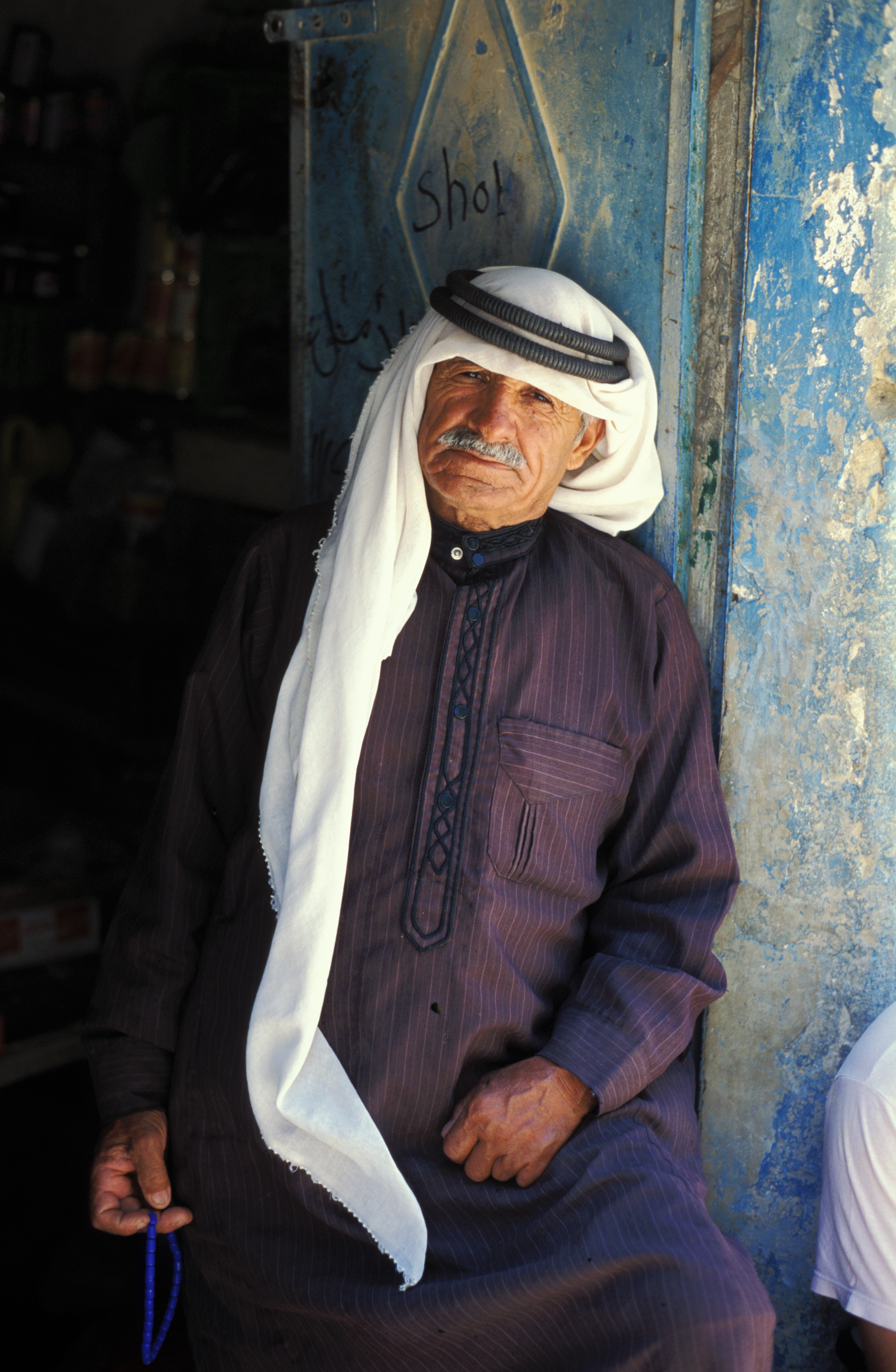 Shop Keeper in Dana, Jordan