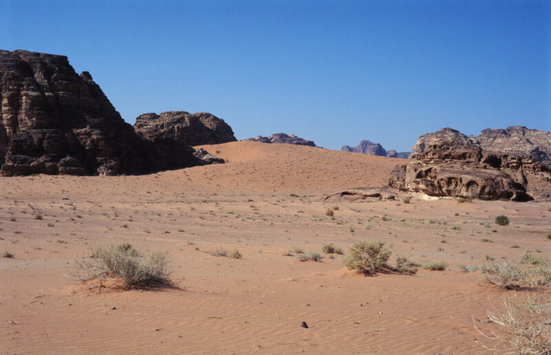 Wadi Rum — Jordan, Wadi Rum, desert, dry