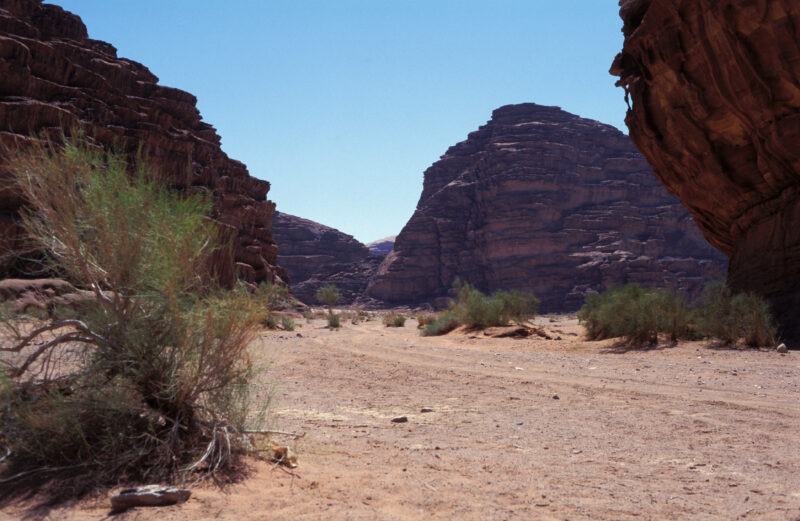 Wadi Rum — Jordan, Wadi Rum, desert, dry