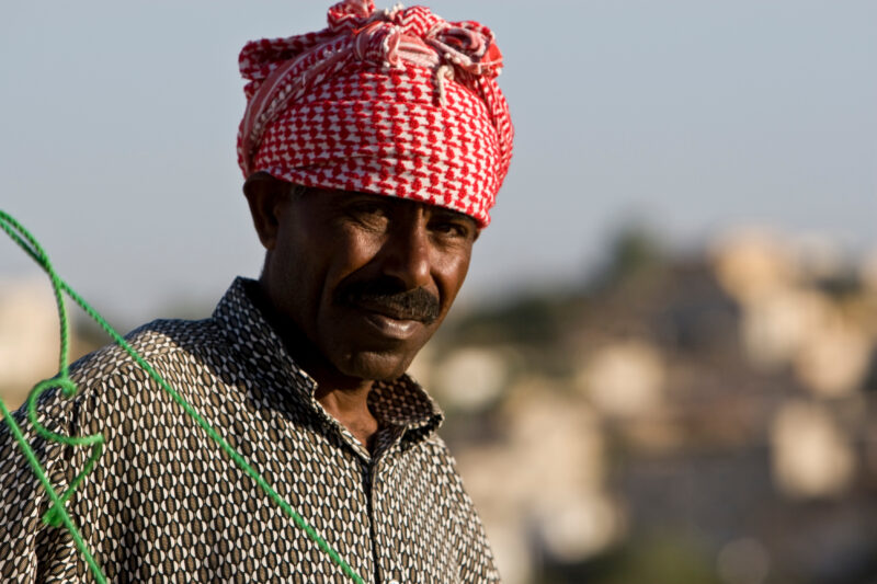 Ejyptian Worker — Stock Images of the people of Jordan: man who has come from Egypt to Jordan to find work. — Jordan, People, men, Egyptian, man