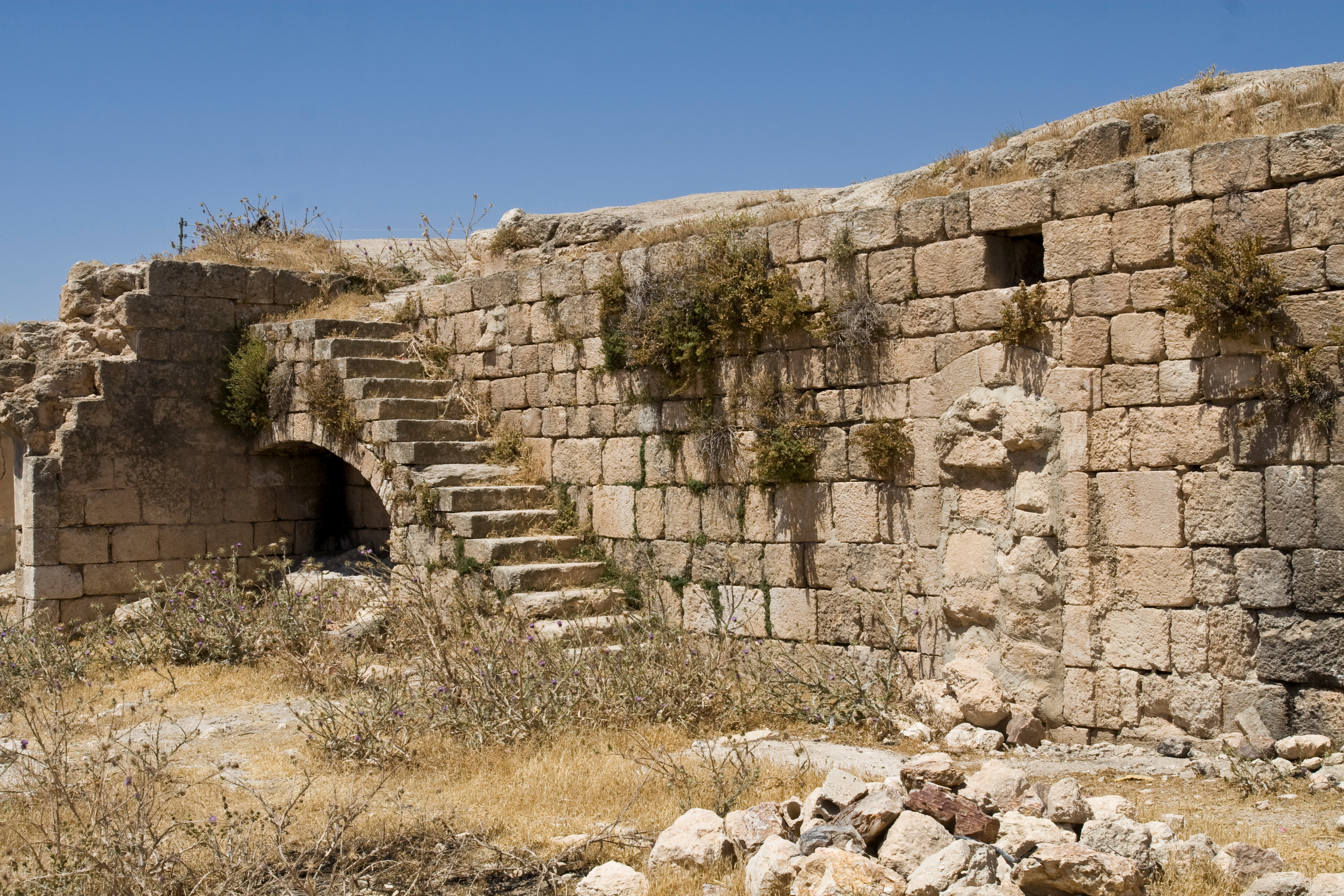 Abandoned Ruins of house in Jordan