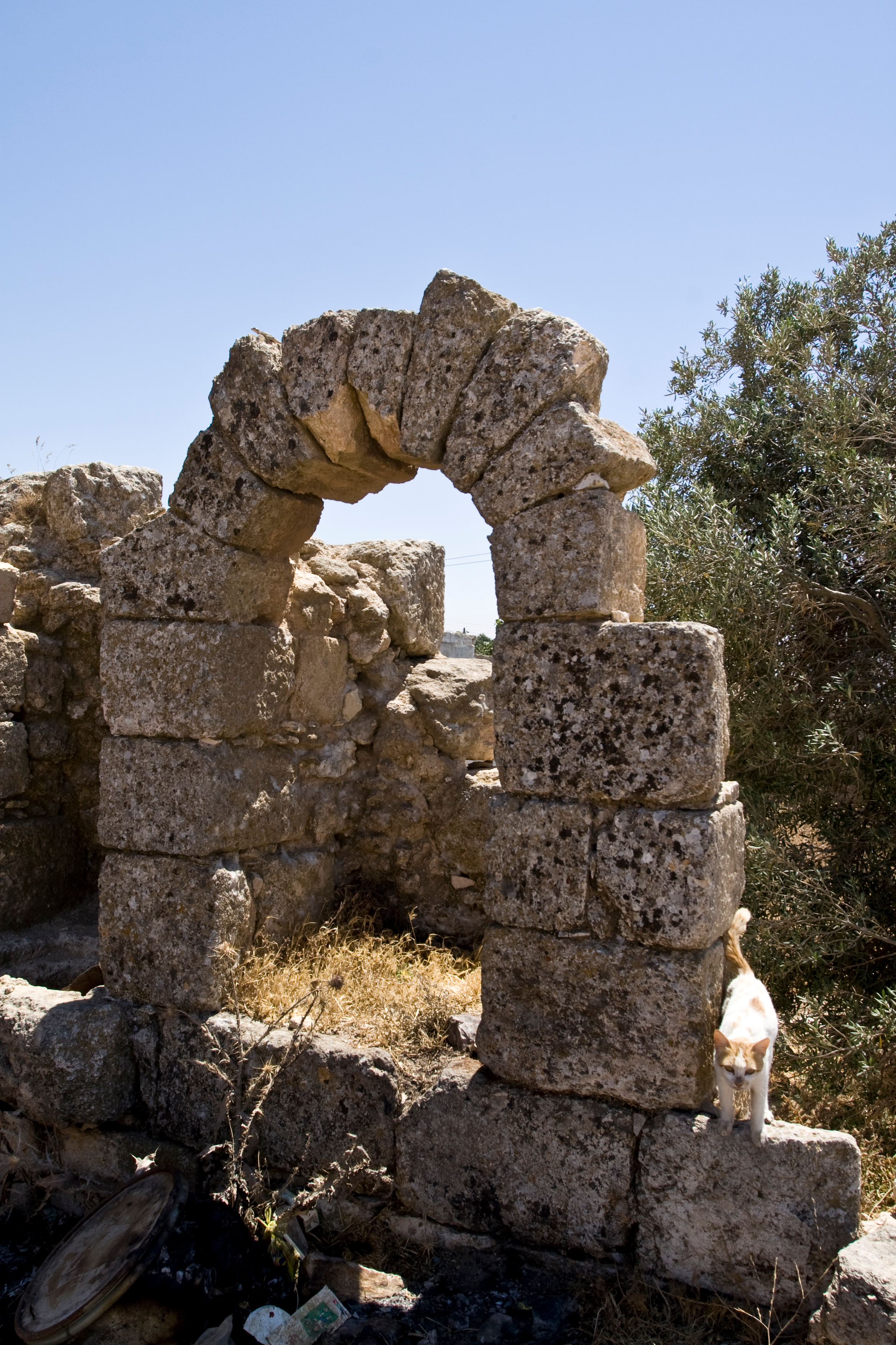 Abandoned Ruins of house in Jordan