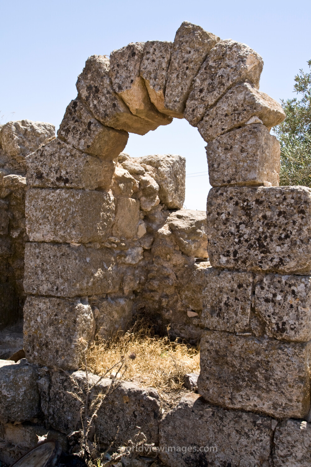 Abandoned Ruins of house in Jordan