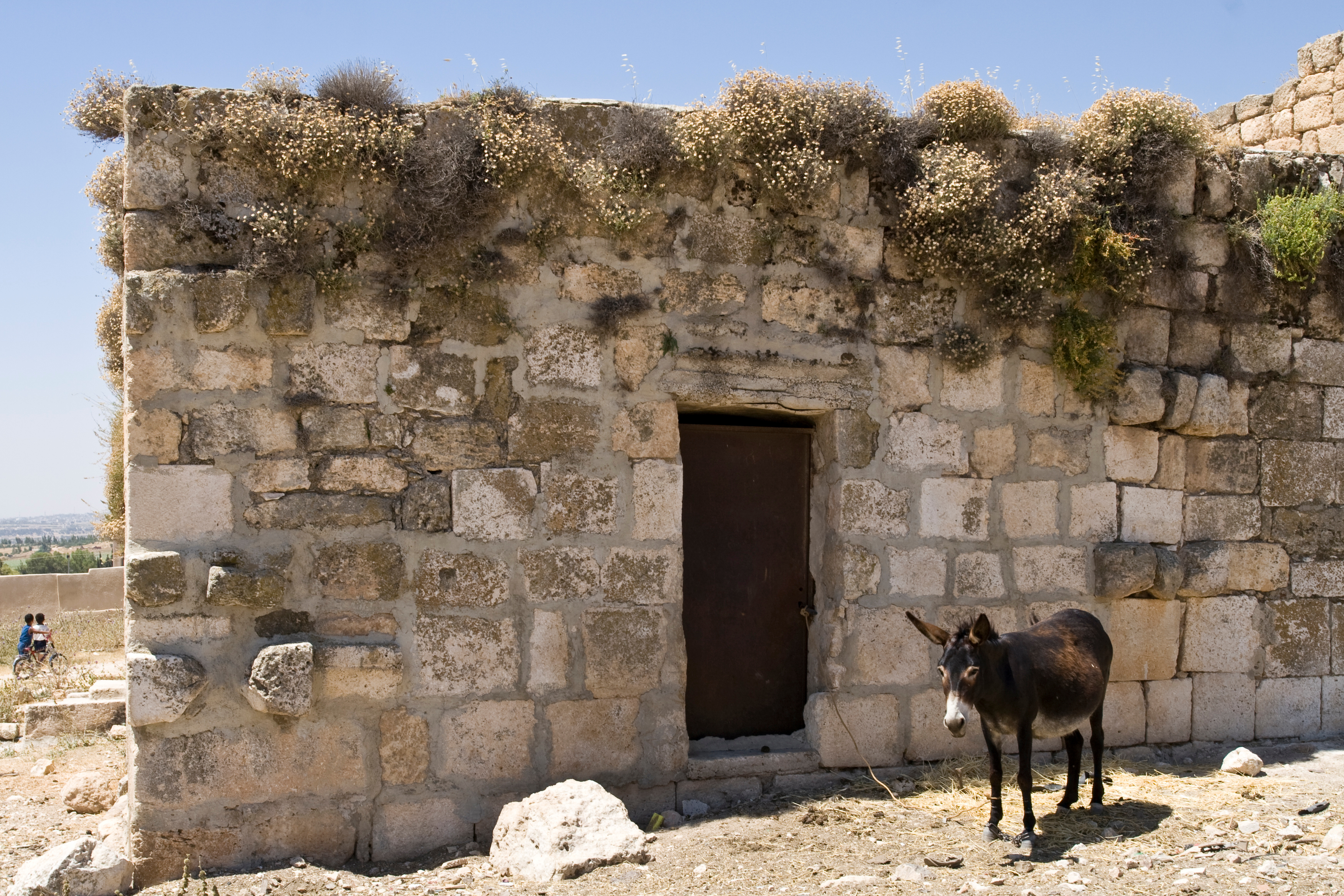 Abandoned Ruins of house in Jordan
