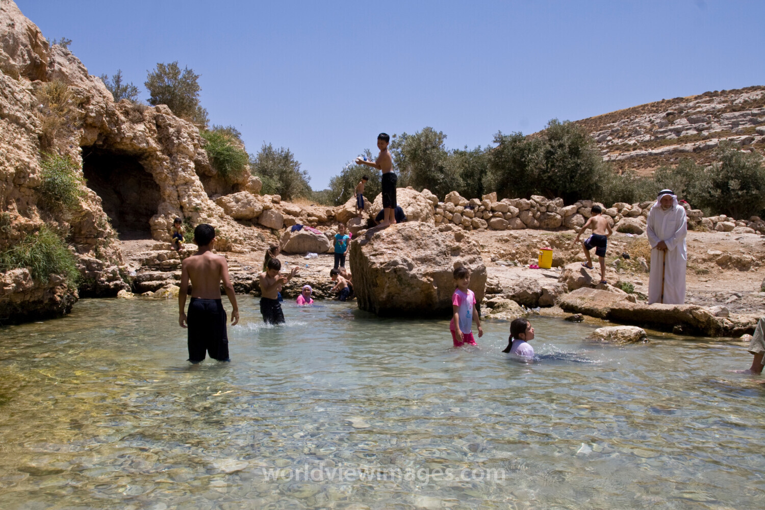 Swimming in Jordan