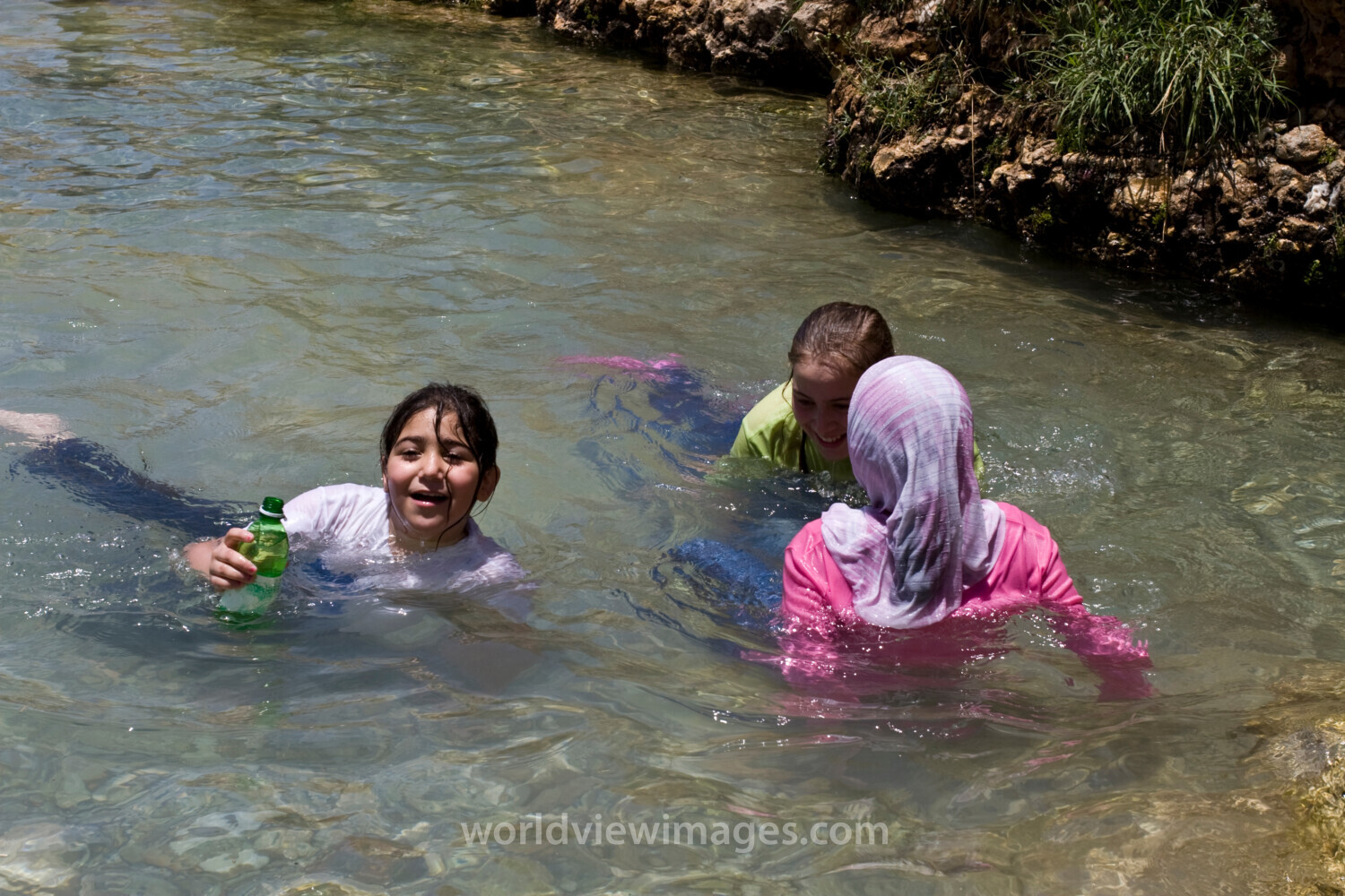 Swimming in Jordan