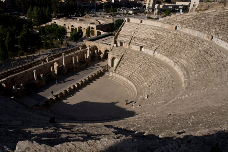 Roman Amphitheater in Amman — Archaeology, Jordan, Phidelphia, Roman, Ruins