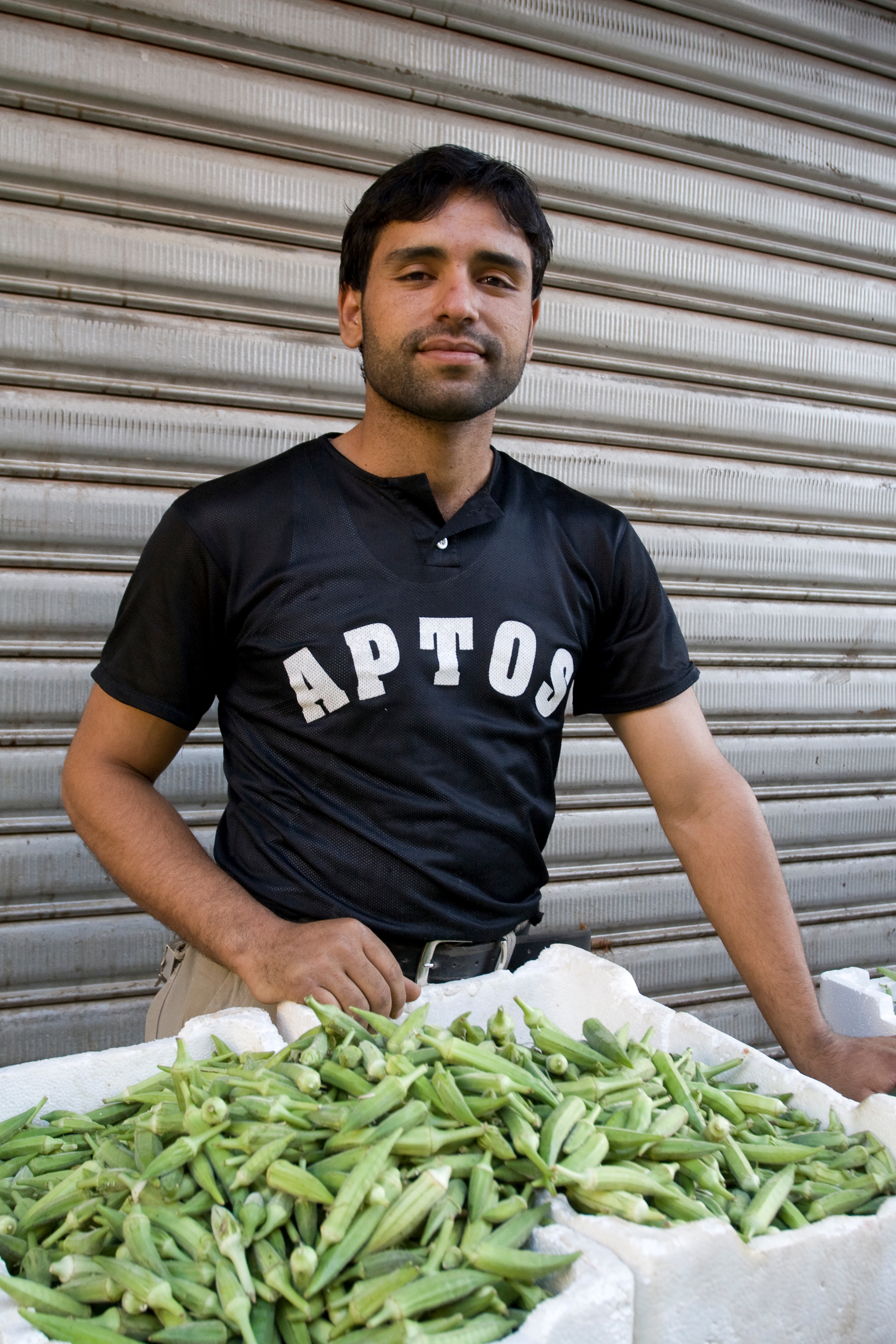 Vegetable Vendor in Jordan