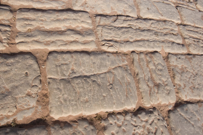 Petra in Jordan — Remnants of a Roman road, still intact after two thousand years, in Petra, Jordan — Archaeology, Jordan, Petra, Roman, Ruins
