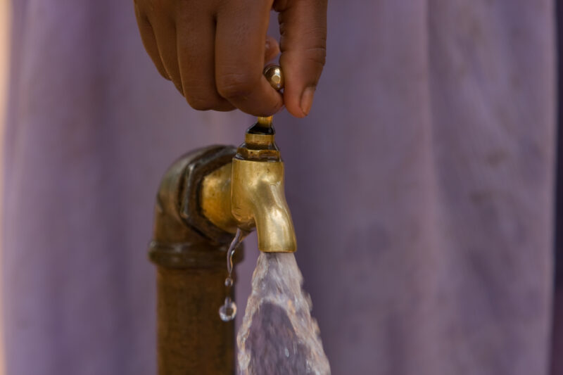 Gravity Fed Water System — At one time there were was no water at school — ADRA, Africa, Development, Poverty, Tanzania