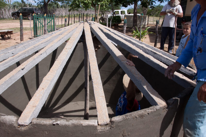 Building a Water Tank — People living in a poor desert community in rural Brazil get new water systems for their homes and schools, thanks to a volunteer gro...