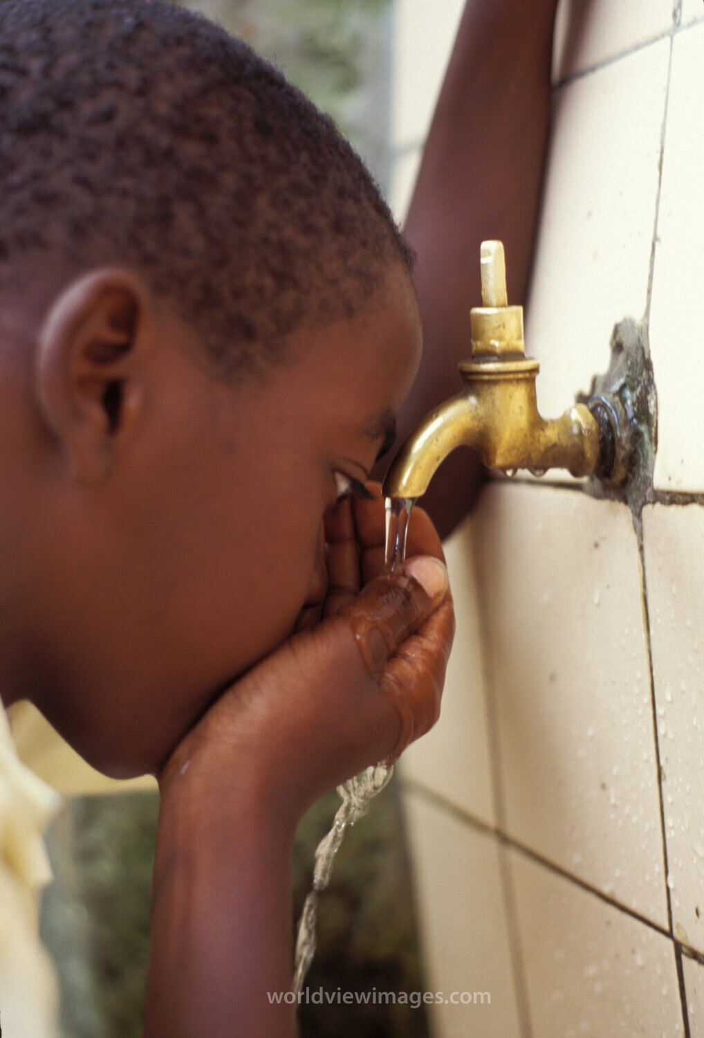 Getting a Drink in Dominica