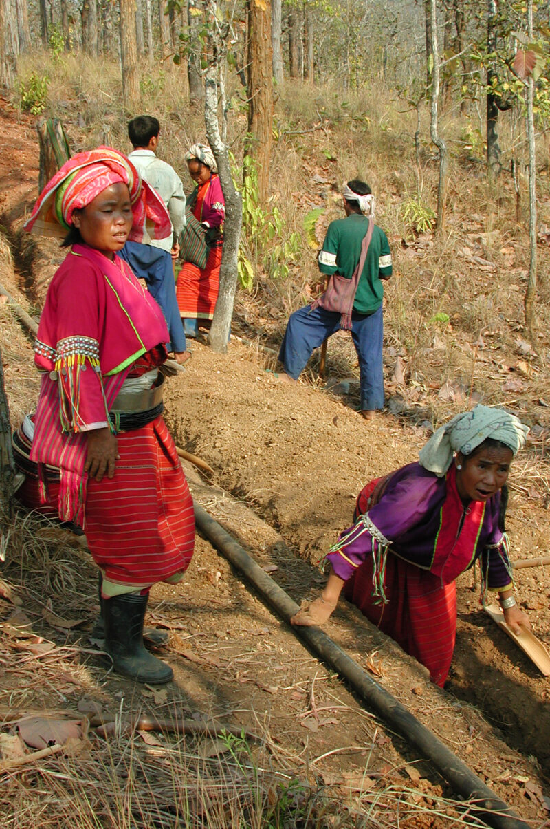 Gravity Fed Water System — Water, water system, gravity fed, villagers, ethnic