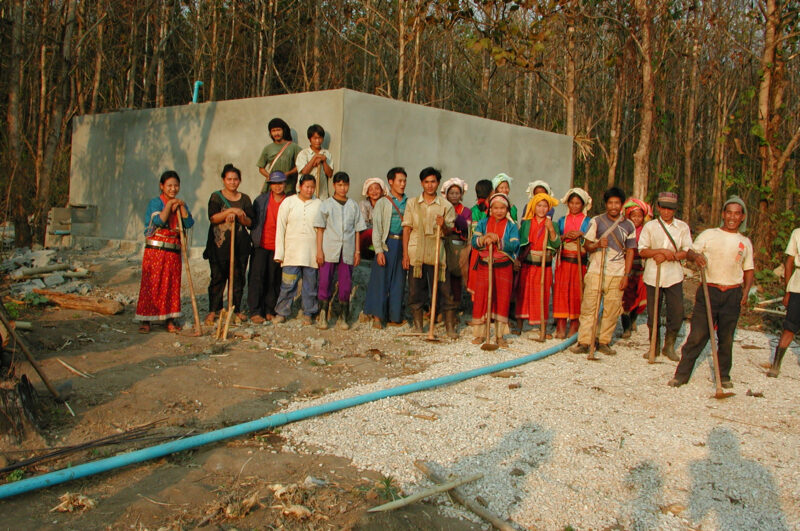 Gravity Fed Water System — Water, water system, gravity fed, villagers, ethnic