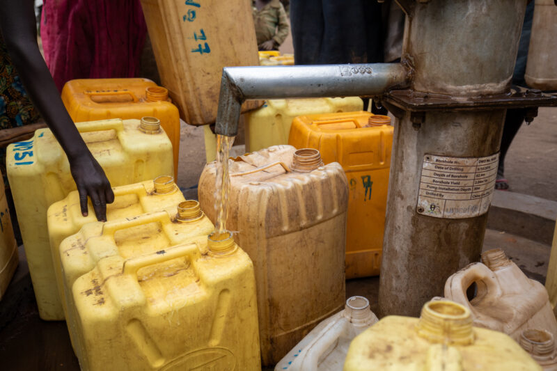 Collecting Water — Production, Technology, Refugee, Refugee Settlement, South Sudan