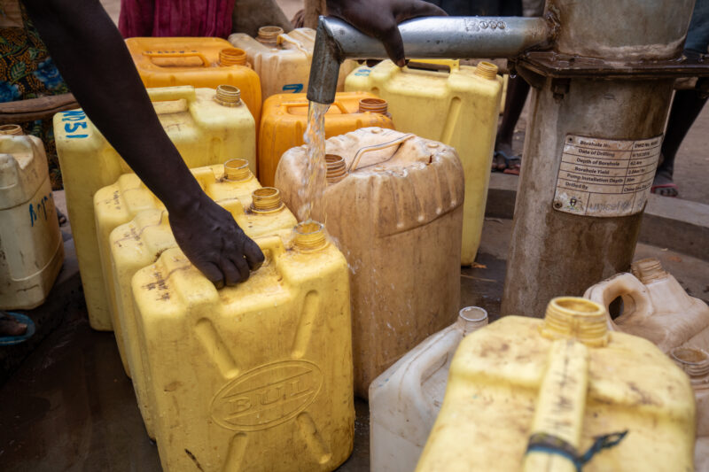 Collecting Water — Production, Technology, Refugee, Refugee Settlement, South Sudan