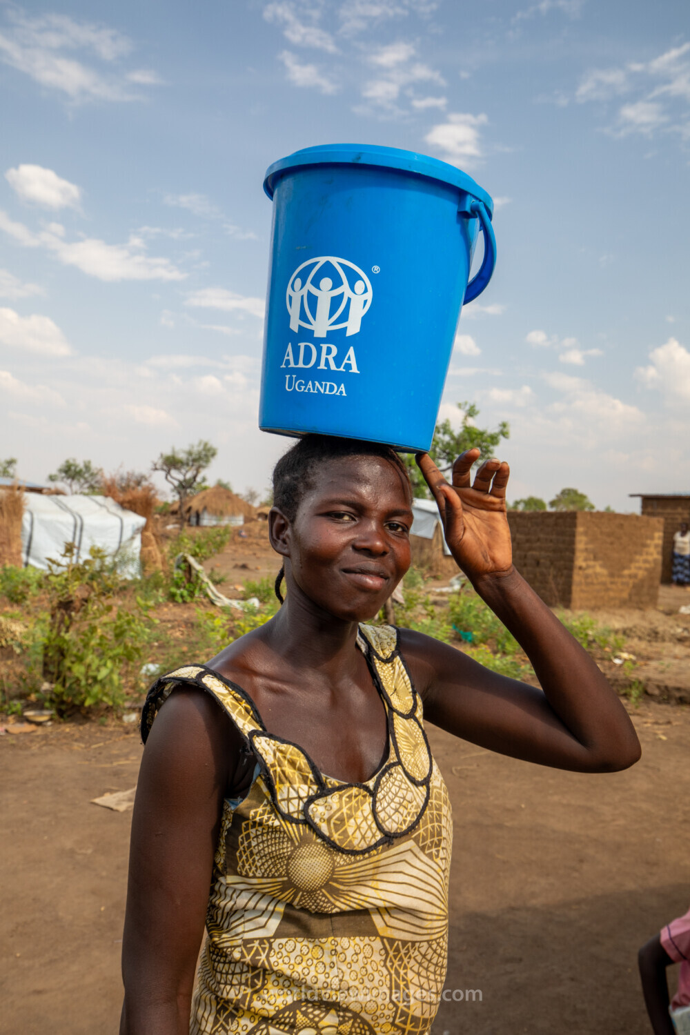 Woman with Water Pail